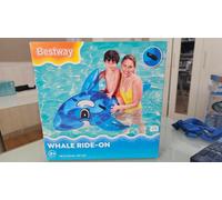 Delfino gonfiabile Orca, Azzurro, Cm 1.57 Cm x 94