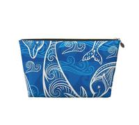 Delfino magico, Borsa per il trucco Borsa per cosmetici Borsa da toilette da viaggio portatile Borsa da toilette