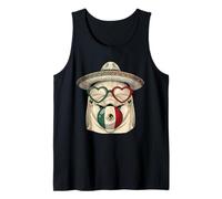 Delfino Messicano Poncho Cinco De Mayo Fiesta Sombrero Meme Canotta