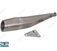 Delfino Silenziatore Glasswool Ss Per Reale Enfield Classico 350 500 Uce @ UK