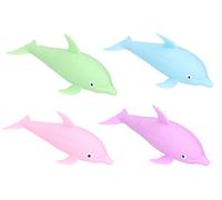delfino spremibile da bagno con luce 16 cm