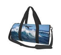Delfino tursiope comune, Borsone da viaggio di grande capacità Borsa rotonda Borsa da viaggio sportiva Borsa da viaggio Borsa da fitness