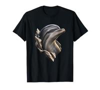 Delfino tursiope in calcare Ritratto Maglietta