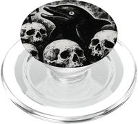 Delfino vuole un satanico Halloween con orrore gotico PopSockets PopGrip per MagSafe