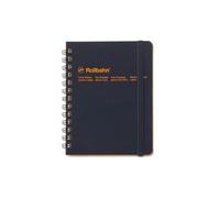 Delfonics Rollbahn Spiral I Quaderni: 4-1/2 in. x 5-1/2 in. (Blu scuro) / pocket memo