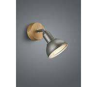 TRIO LIGHTING ITALIA DELHI FARETTO SPOT VINTAGE ATTACCO PICCOLO E14 IN METALLO C