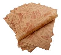 Deli 200 fogli di carta per cesti alimentari e rivestimenti dei vassoi 30 x 20 cm carta cerata per alimenti hamburger carta wax paper, carta per hamburger, pane burro, formaggio, patatine fritte