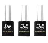 Deli Beauty Gel Nail Care Perfect Matte Top Gel Set di 3 pezzi | 10 ml x 3 | ...