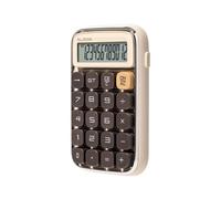 DELI NUSIGN Calcolatrice meccanica di base semplice da scrivania ufficio 1EA