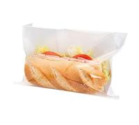 Deli Pack 30 G/M2 + 13 Pp 24X19/17 Cm Bianco Kraft - 500 Unità