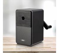 Deli Temperamatite manuale - manovella automatica con punta regolabile per | Temperamatite a manovella automatico con punta regolabile per matite colorate, studenti, bambini, aula, casa, ufficio