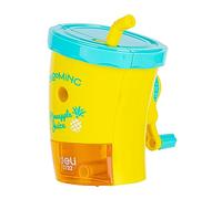 deli Temperamatite Manuale Temperamatite a Mano Con Lame Pesanti Regalo di Ritorno a Scuola Per I Bambini(Giallo)