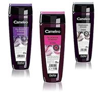 Delia Cameleo Set 3 pezzi balsamo per capelli Silver, Rosa, Viola, Anti Giallo, Argento Bianco 3 X 200 ML per biondo, Grigio e Capelli colorati