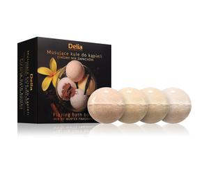 Delia Cosmetics Fizzing Bath Bombs Winter Mix confezione regalo per il bagno 4x100 g