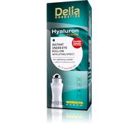 Delia Cosmetics - Hyaluron Fusion - Roll-On - Sollevamento - Antirughe - Complesso rassodante ad azione immediata per gli occhi - Illumina, leviga - 15 ml