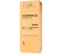 Delia Cosmetics - Precursore della vitamina D3 - Siero normalizzante antirughe - Tutti i tipi di pelle, acneica - Idratante, Rassodante - Acido ialuronico, Niacinamide, Curcuma, Olio di colza - 30ml