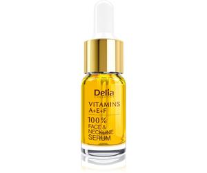Delia Cosmetics Professional Face Care Vitamins E+F siero antirughe per viso e décolleté 10 ml