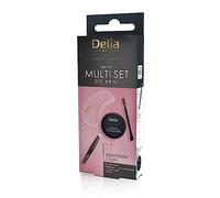 Delia Cosmetics Eyebrow Expert Zest kit per sopracciglia colore 1.1 Graphite Black 1 pz
