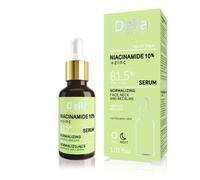 Delia Cosmetics - Siero Normalizzante - Niacinamide 10% + Zinco - Pelle Mista con Imperfezioni - Riduce la Secrezione del Sebo - Riduce al Minimo i Pori Dilatati - Vegano - 30ml