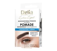 Delia Eyebrow Expert Pomata Impermeabile per Sopracciglia, 3.0 Marrone Scuro
