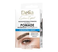 Delia Eyebrow Expert Pomata Impermeabile per Sopracciglia, 5.0 Marrone Chiaro