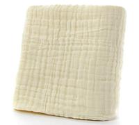 DeliBEST Coperta in mussola a 6 strati, 100% cotone garza traspirante, per la ricezione del bambino, leggero e super morbido, per il lavaggio del burp, copertura per allattamento, coperta per