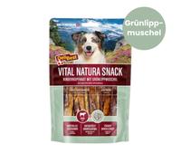 DeliBest Vital Natura Snack Pelle di testa bovina con cozza verde 200