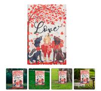 Delicata Bandiera Da Giardino Decorazione Decorazioni San