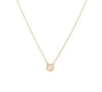 Delicata collana a catena placcata oro 14 K da donna, ciondolo a forma di cuore a goccia con zircone rotondo, regalo da indossare tutti i giorni, feste, matrimoni, design con zirconi scintillanti