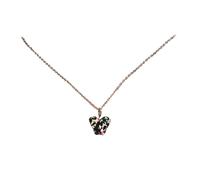 Delicata collana con ciondolo a forma di libellule/farfalla, lunghezza regolabile, gioiello per donne e ragazze, leggera libellule/farfalla collana clavicola, Misura unica, come descritto, come