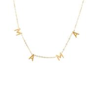 Delicata collana di perle da donna - oro argento cuore amore ti amo mamma regalo per compleanno e festa della mamma, 1, Metallo, Non pietra preziosa