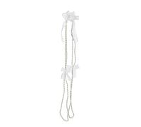 Delicata corda di lassoes per matrimonio con rose bianche, ideale come regalo per una cerimonia cattolica sacra ed elegante