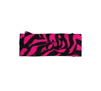 Delicata fascia per capelli con fiocco per neonati e neonati, con stampa leopardata e tigre, con luna piena, idea regalo