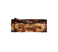 Delicata fascia per capelli con stampa di pizza, pomodoro, per neonati e neonati, con luna piena