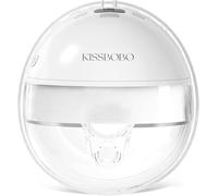 Delicata magia del latte: KISSBOBO tiralatte elettrico con tecnologia di aspirazione di benessere da 320 mmHg | modalità massaggio a 19 livelli, mani libere in viaggio