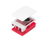 Delicate Texture for Raspberry Pi 5 Case Active Cooling PWM Fan Official Case PI5 Plastic Shell for Enhanced Protection