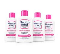 Delicatezza Detergente Intimo pH 4.5 - Protezione Completa 12h - Con Acido Lattico e Allantoina - Igiene Intima Quotidiana per Pelli Sensibili - 4 unita da 200ml
