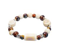 Delicati gioielli in ceramica fatti a mano con perline in ceramica con motivi di gatti per gli appassionati di moda