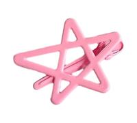 Delicato Barrettes Clip Hairpin Dolce Ragazze Clip Laterale Lady Hollow Star