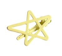 Delicato Barrettes Clip Hairpin Dolce Ragazze Clip Laterale Lady Hollow Star