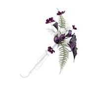 Delicato bouquet da sposa bouquet di fiori artificiale CallaLily Bouquet puntelli per foto da sposa per festa di nozze Prom fiori artificiali sfusi per la decorazione