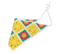 Delicato Crochet Bella Turbante Ragazze Calde Scatto Foto Sciarpa Dei Capelli Della Fascia Per Le Donne Viaggiare Accessorio Per Capelli Crochet Hairband Per Le Donne Fatti A Mano Hairband Con Modello