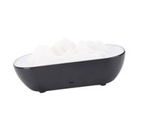 Delicato diffusore di aromaterapia cinese montagna umidificatore con umidificatore, diffusore di nebbia fredda compatto e portatile, per casa, per uso commerciale (nero)
