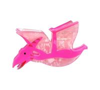 Delicato fermaglio per capelli a forma di dinosauro, in acrilico, alla moda, accessorio per l'uso quotidiano, elegante clip per occasioni speciali