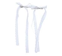 Delicato fermaglio per capelli con fiocco in pizzo per donne e ragazze, accessorio per cosplay, aggiunge fascino a qualsiasi outfit senza sforzo