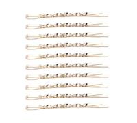 Delicato fermaglio per capelli dorato scintillante alla moda forcine per capelli ornamento barrette principessa barrette strumento per lo styling dei capelli