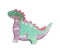 Delicato fermaglio per capelli in acrilico a forma di dinosauro, accessorio per uso quotidiano, ornamento unico