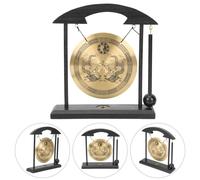 Delicato Ornamento Di Gong Soprammobile Casa Arredamento in Ottone