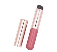 Delicato pennello per labbra in silicone con coperchio per sfumare le unghie del rossetto e la punta francese delle unghie pittura manicure applicatore labbra morbido silicone