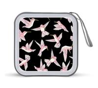 Delicato romantico colibrì divertente custodia porta CD organizzatore 40 capacità DVD collezione borsa portafoglio libro per auto casa viaggio